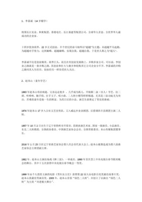 李德成個(gè)人成長(zhǎng)檔案